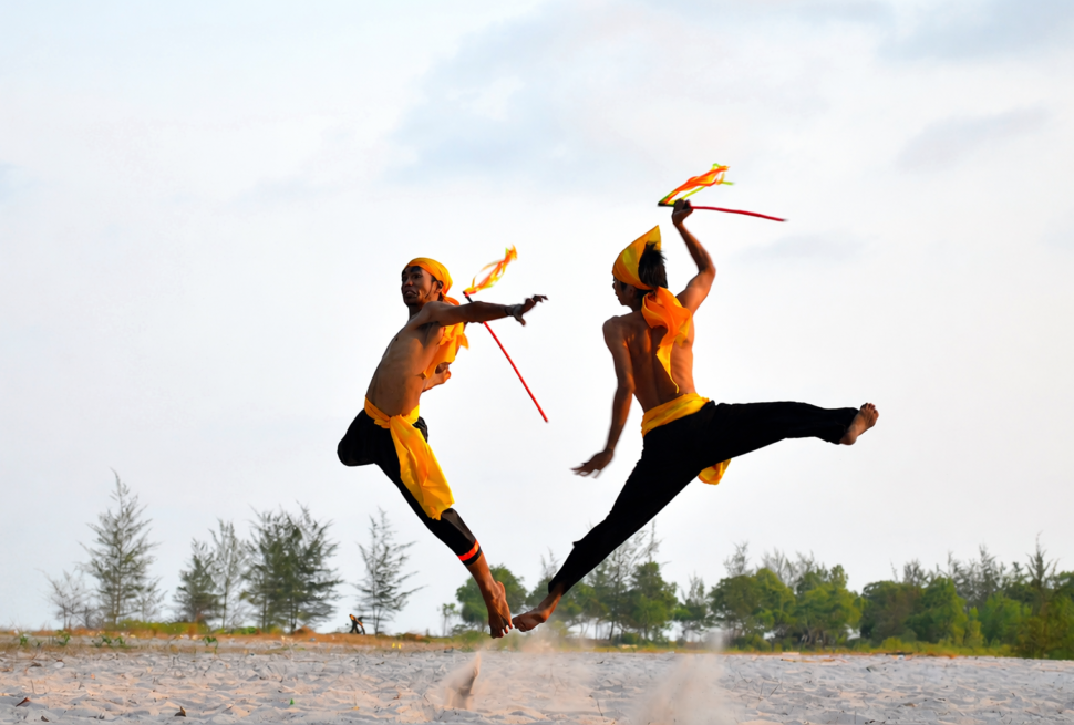 The art attraction of the Beripat Beregong