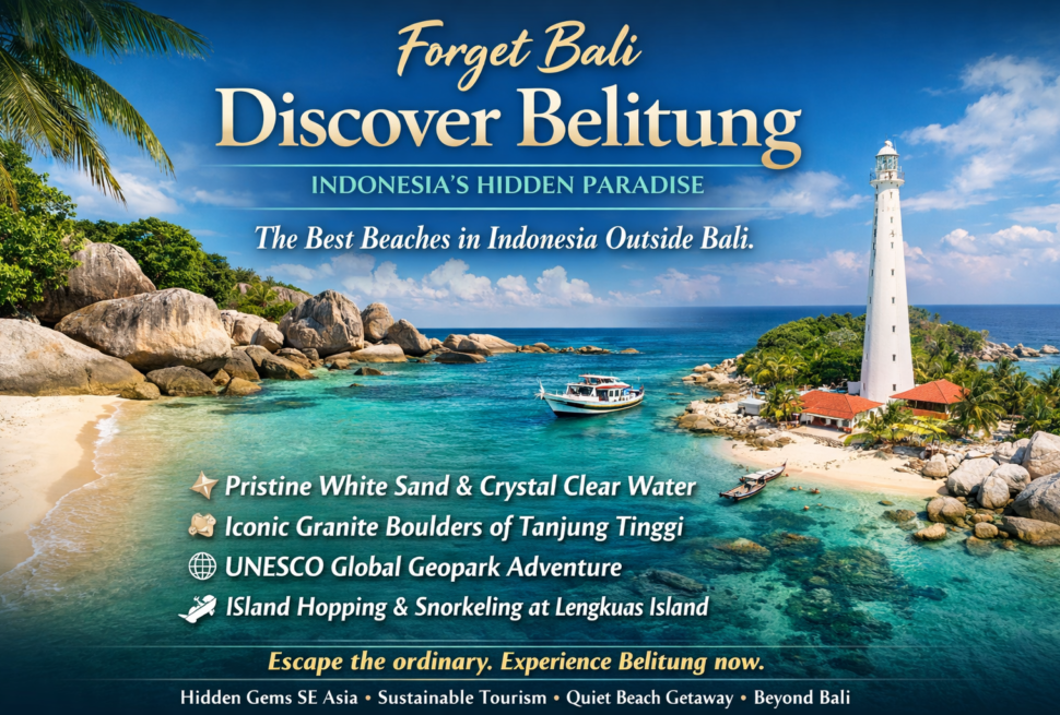 Forget Bali Discover Belitung
